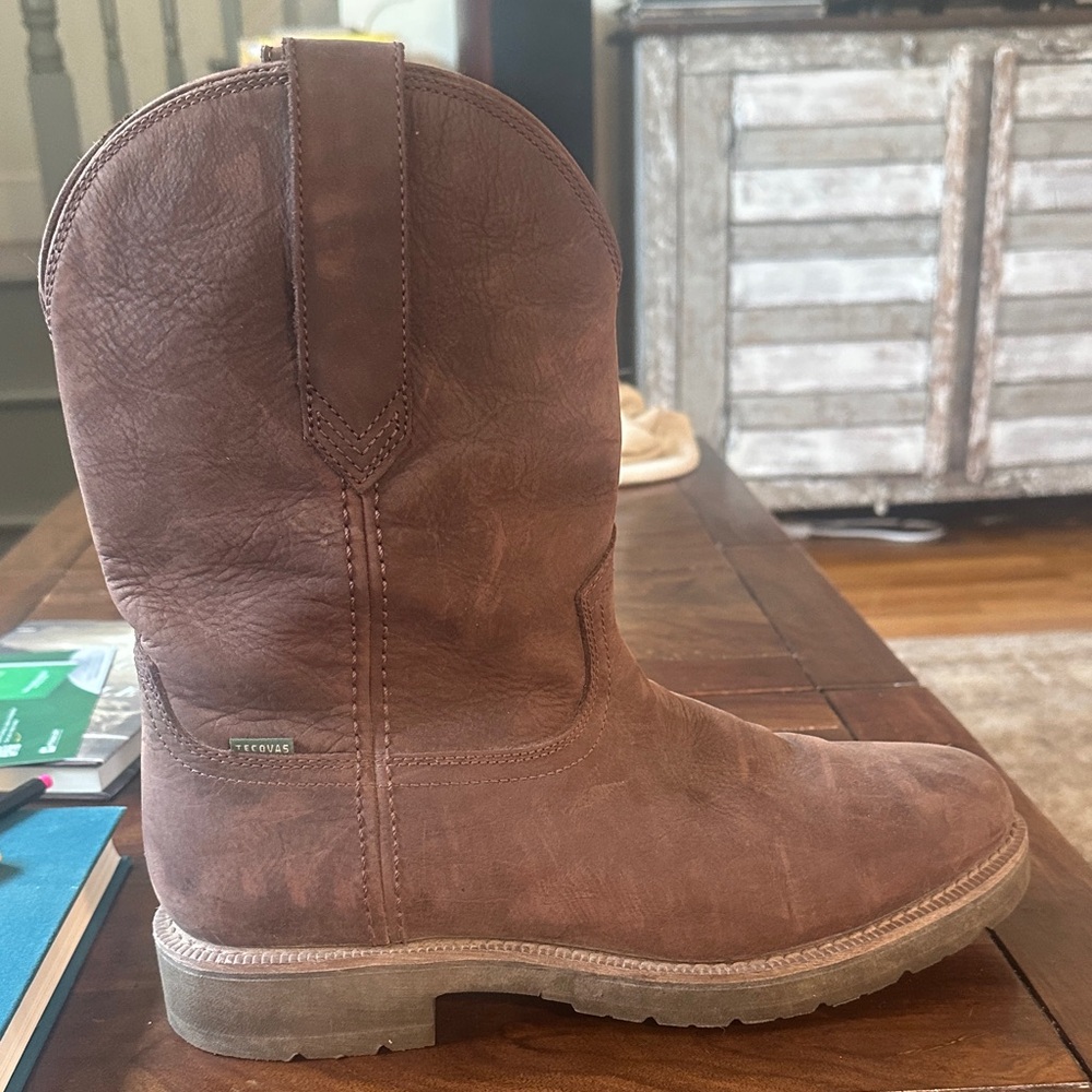 Tecovas Men's Rugged Roper Work Boots